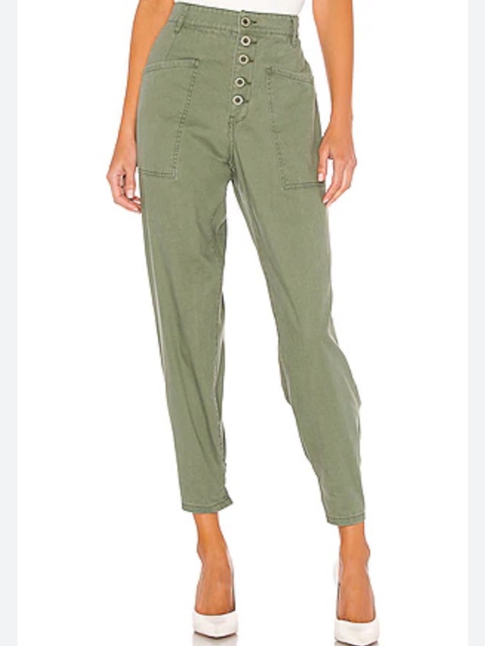 Pistola Tammy high rise trouser in colonel